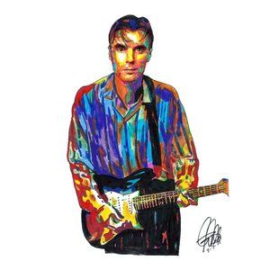 David Byrne Talking Heads Rock Music Poster Print Wall Art 18x24
